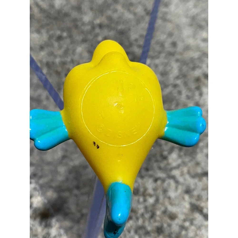Figure Flounder Disney Unisex Yellow Good Little Mermaid Toy OS